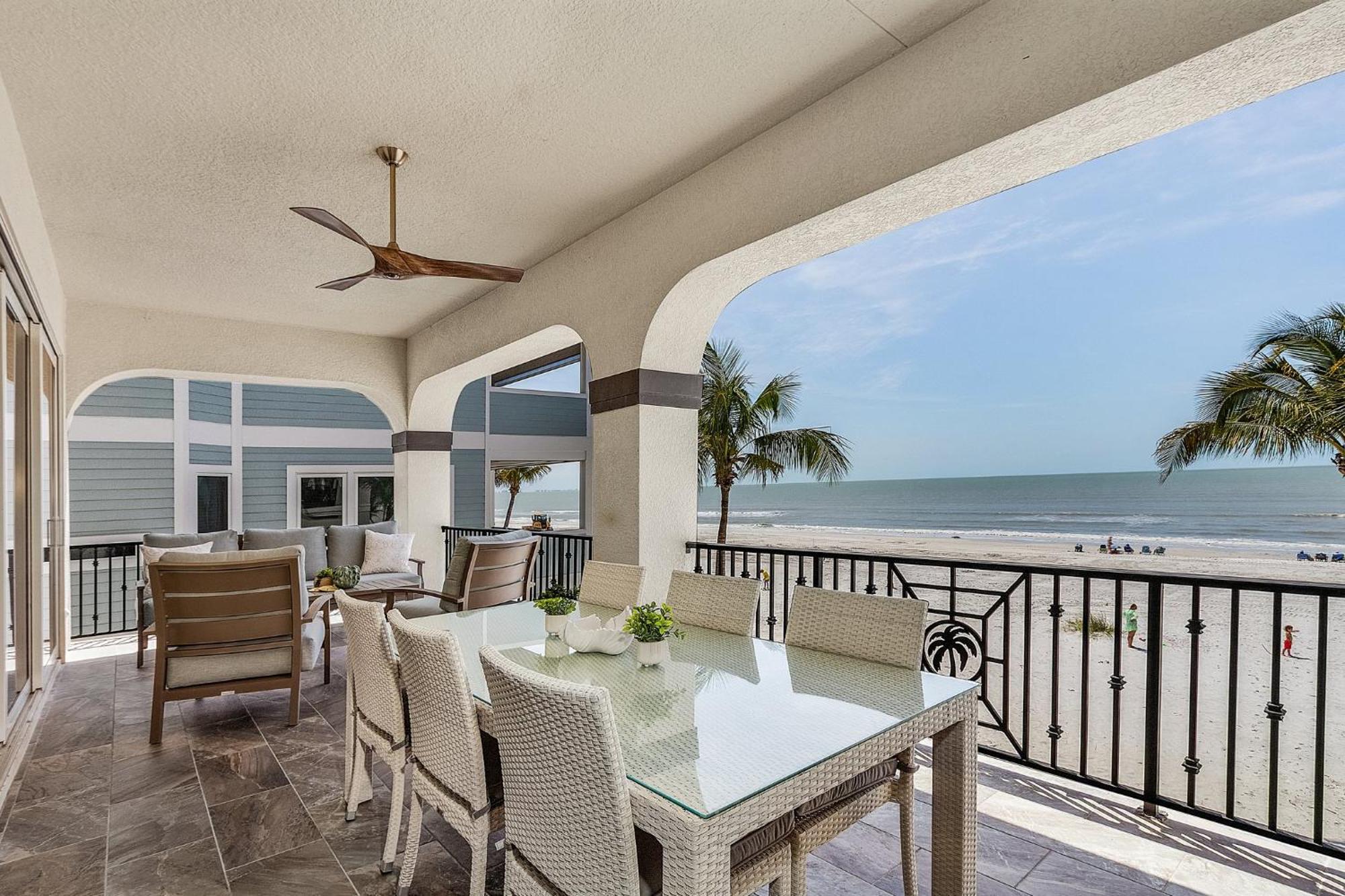 Villa Gulf-Front 10Br Estate: Private Pools, Spas, Views Fort Myers Beach Exterior foto